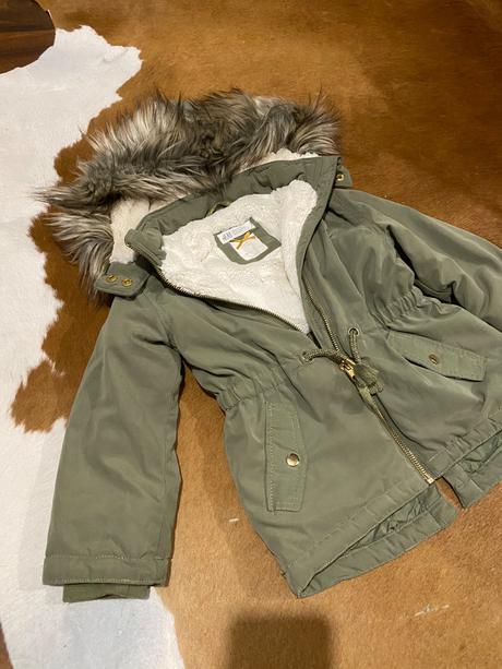 Khaki vetrovka, h&m,98