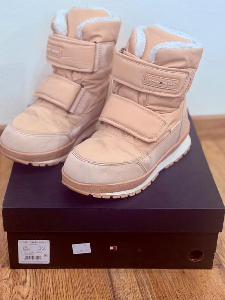 Tommy hilfiger zimné čižmy 33, tommy hilfiger,33