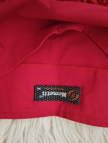 Elegantná dámska červená sukňa, s