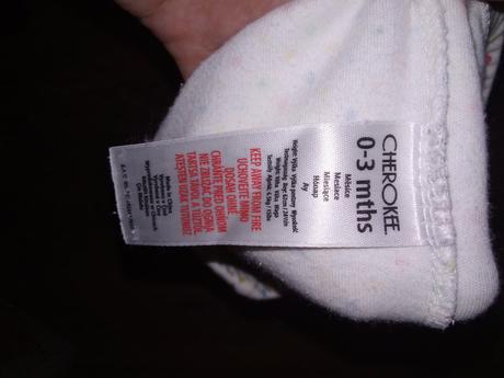 Biele polodupky s fareb. bodkami 62 top stav, cherokee,62