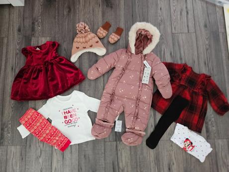Zimný / vianočný balík oblečenia 68, 68–80