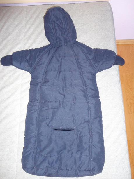 Zimná kombinéza / overal pre novorodenca, 