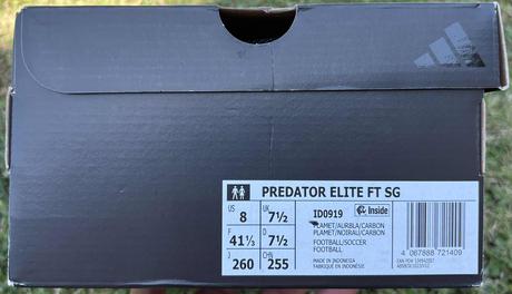 Kolíky adidas predator elite ft sg - šedá, adidas,41