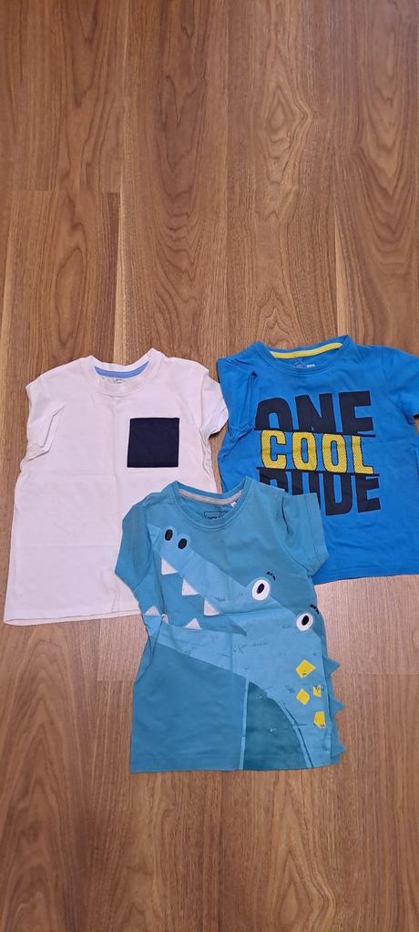Tričká pre chlapcov, veľ. 110-116, 3 ks, pepco,110