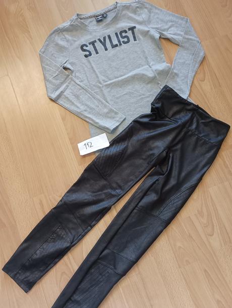 Legíny imitácia kože, calzedonia,152