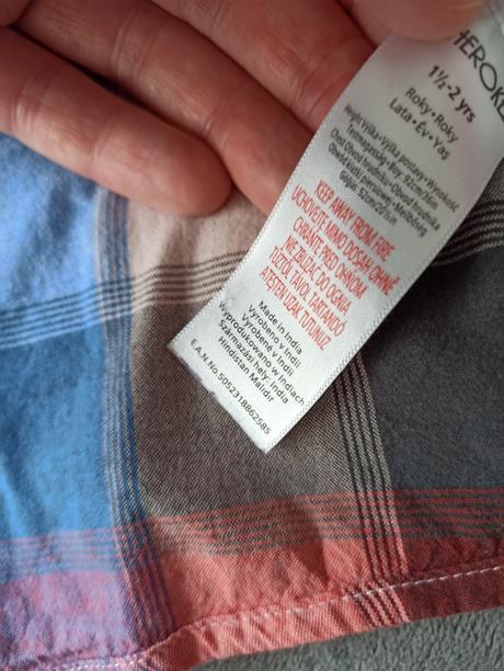 Nohavice s košeľou 92/98, 92