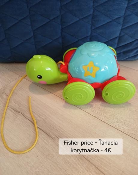 Fisher price - ťahacia korytnačka,