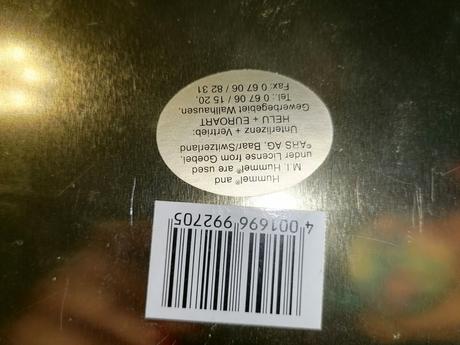 Plechovka na čajíky zn. m. i. hummel, 