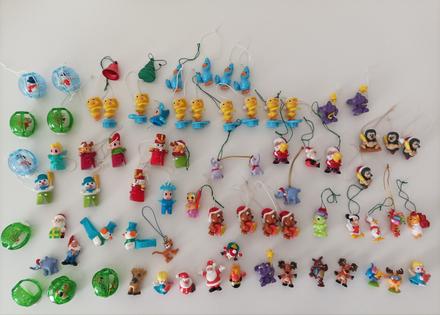 Vianočné kinder postavičky,