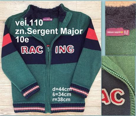 Chlapčenský sveter veĺ.110, zn.sergent major, sergent major,110