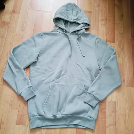 Sivo zelená mikina l/xl, l