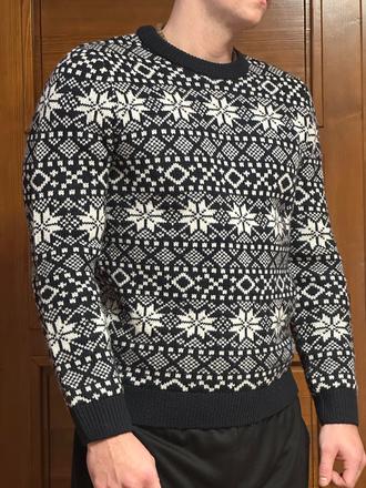 Pánsky zimný sveter, c&a,l