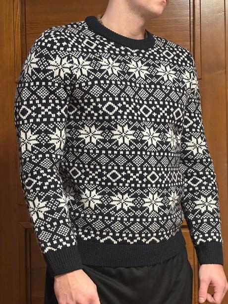 Pánsky zimný sveter, c&a,l