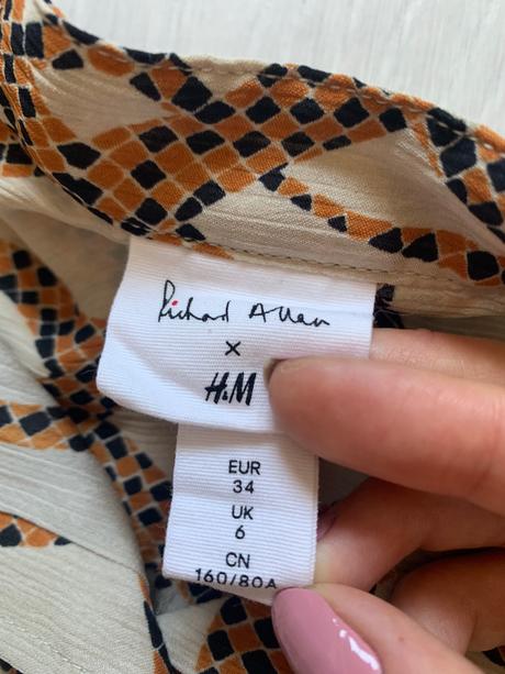 Košeľa h&m x richard allan, h&m,xs
