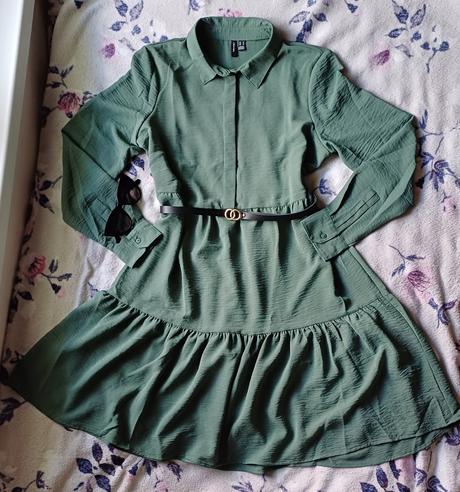 Krásne košeľové šaty zn.vero moda, vero moda,m