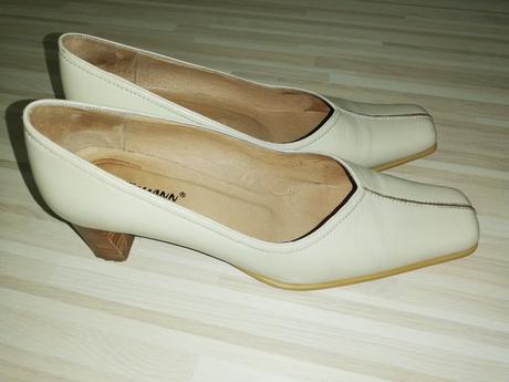 Lodičky kožené - vn.dlzka 26cm, 38