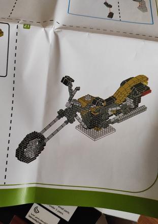 Stavebnica nanoblock chopper - nová, 