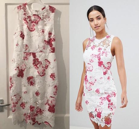 Prekrásne čipkované šaty - ax paris, m