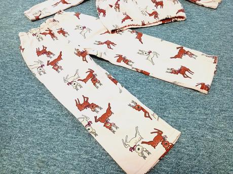 Srnčeková súprava - nohavice a mikina, h&m,110