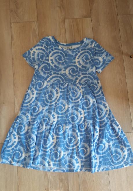 Šaty bavlnené, 134