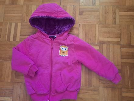 Dievčenská mikina-bunda, lupilu,98