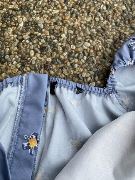 Korzetový top s nariasenými rukávmi, s