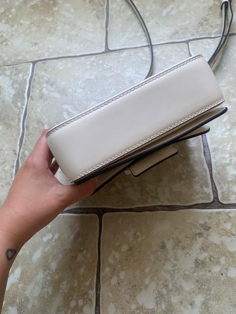 Biela kabelka karl lagerfeld, karl lagerfeld