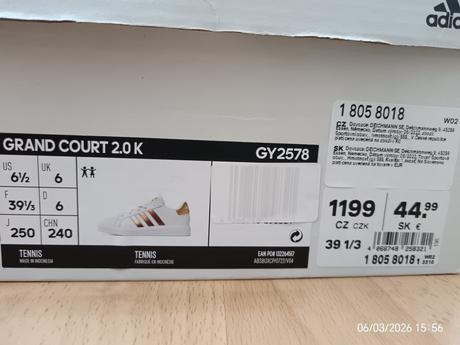 Botasky 39 1/3, adidas,39