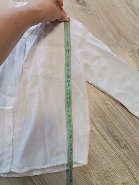 Dievčenska biela blúzka, sinsay,110