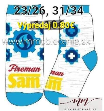 Ponožky sam, disney,23 - 34