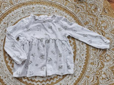 Kvetinkove tričko, zara,110