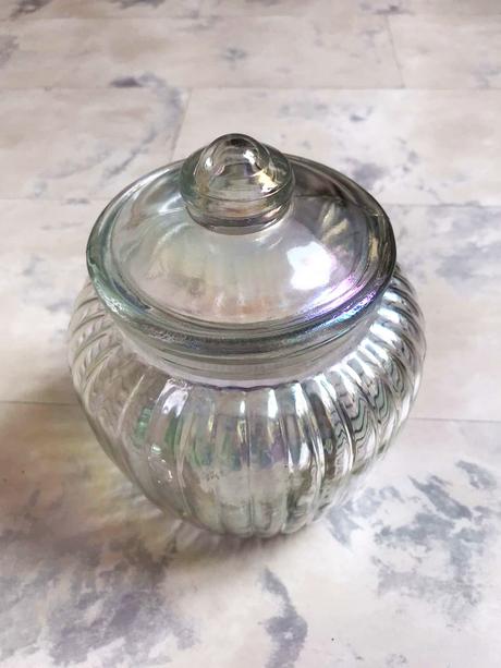 Starožitná perleťová veľká dóza, 