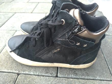 Kožené topánky, geox 33, geox,33