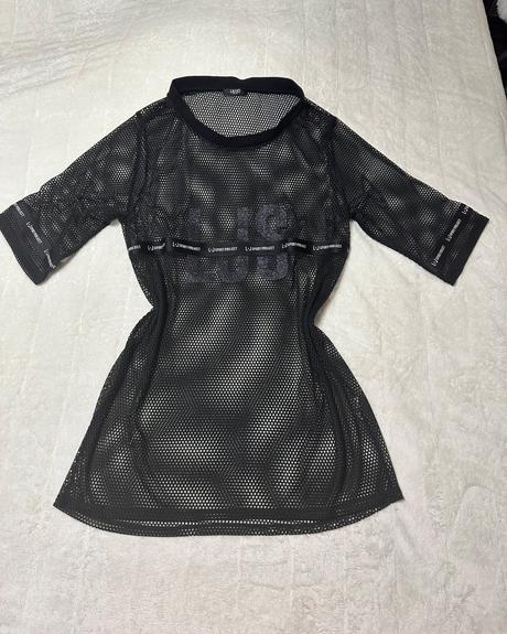 Voľné sieťované oversize tričko liu jo sport, liu jo