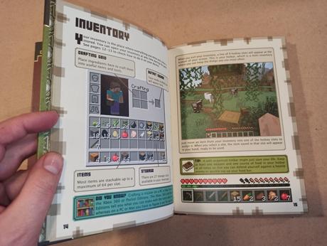 Minecraft handbooks aj jednotlivo, 
