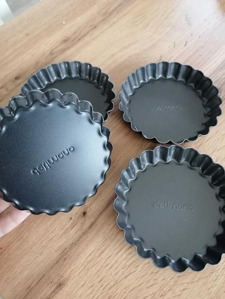 Malé formy na pečenie koláčikov 4 kusy,