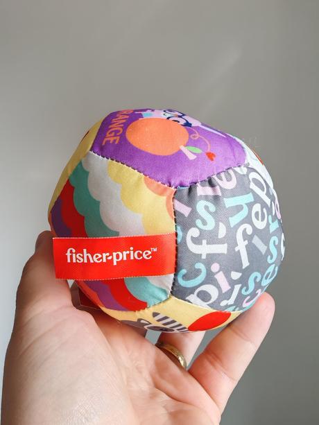 Látková loptička fisher price, 