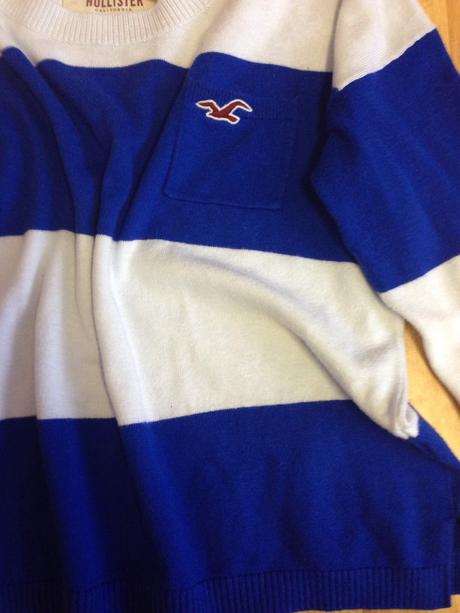 Pasikovany pulover hollister, s