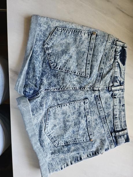 Damske riflove kraťasy, m