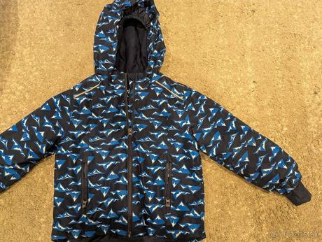 Chlapčenska bunda - nepremokavá, neprefukava 98-10, 104