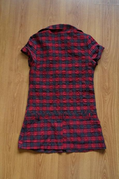 Mini šaty kárované ann christine, 152 / 158 / 164 / m