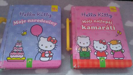 Knižky hello kitty,