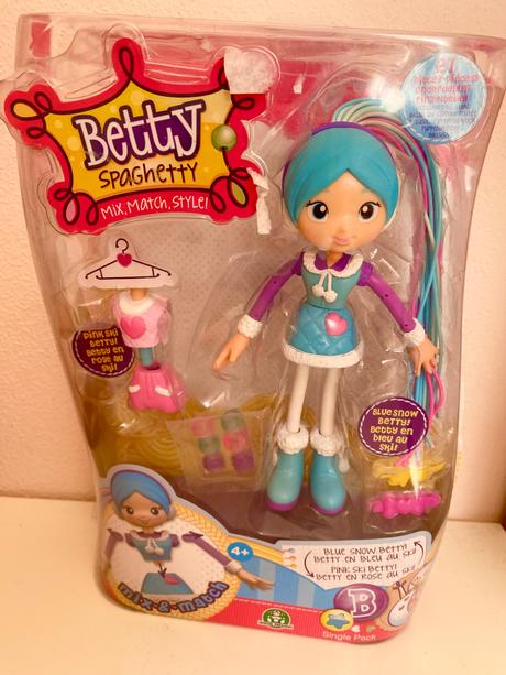 Kreatívna bábika betty spaghetty, 
