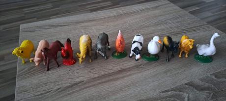 Zvieratká na farme, 12 ks, 