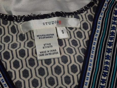 Kvalitná letná tunika, s