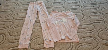 Pyžamko s tučniakmi, h&m,134