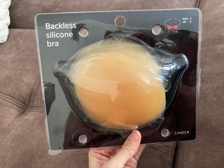 Lepiaca silikonova podprsenka s/m, lindex,s
