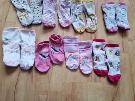 Ponožky 86/92 - 22,23,24-25, 23