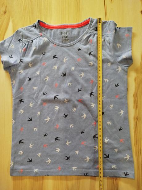 Tričko s lastovičkami, f&f,122