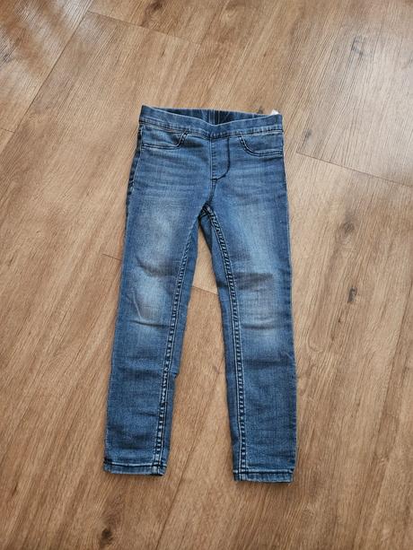 Riflové legíny, h&m,104